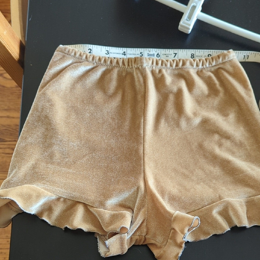 Velvet Tan Mid Rise Lounge Shorts